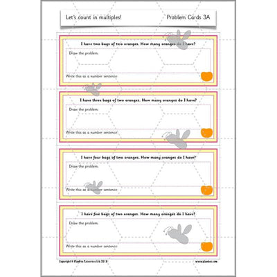 PlanBee Let’s count in multiples - maths for Year 1 KS1