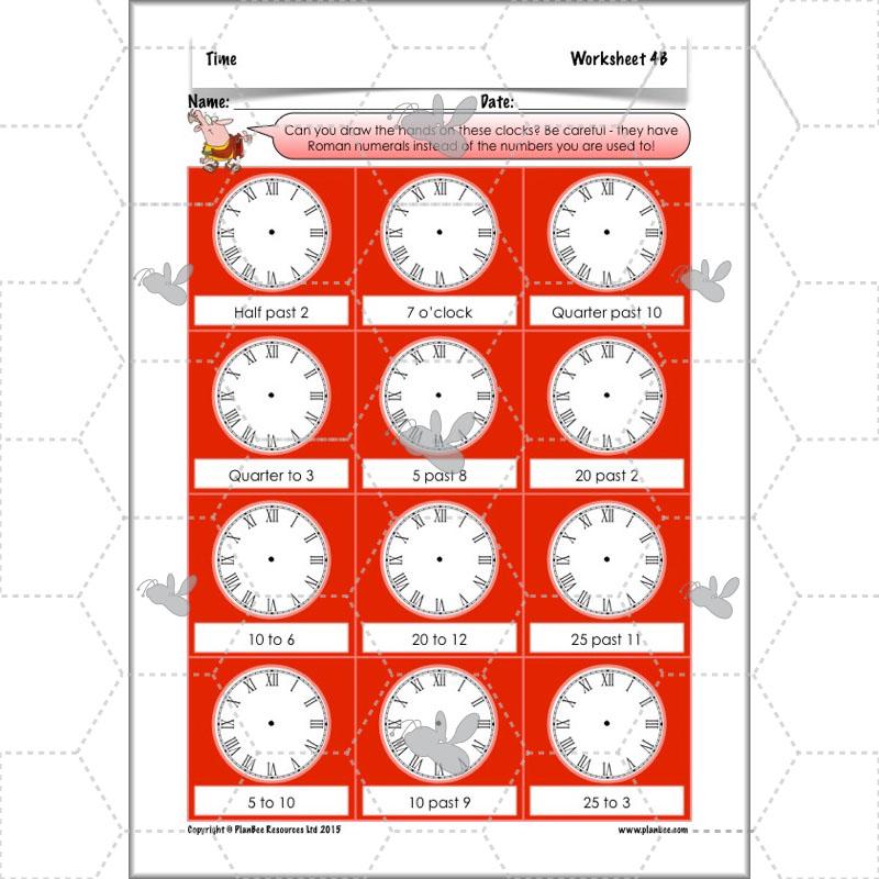 PlanBee Time: Year 3 Maths Lesson Plans, Word Problems and Worksheets