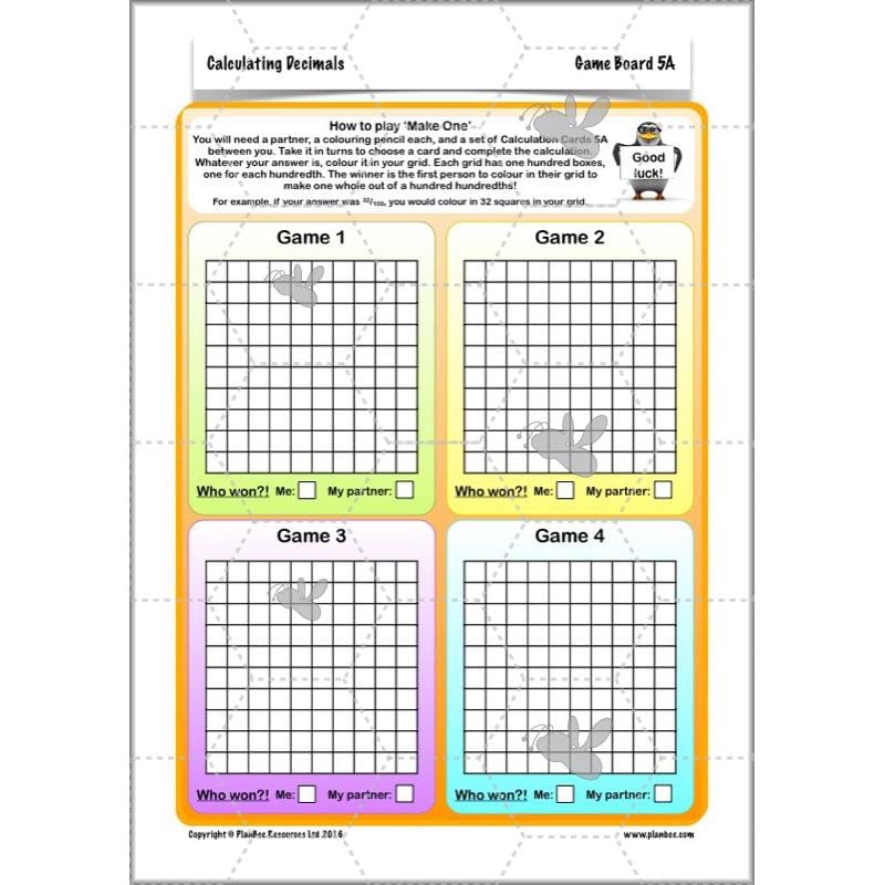 PlanBee Calculating Decimals - Complete Planning - Year 5 Fractions & Decimals
