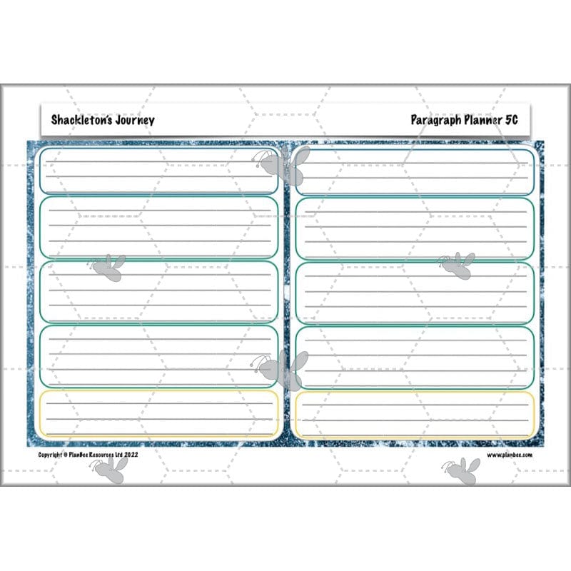 PlanBee Shackleton's Journey KS2 English Planning | PlanBee