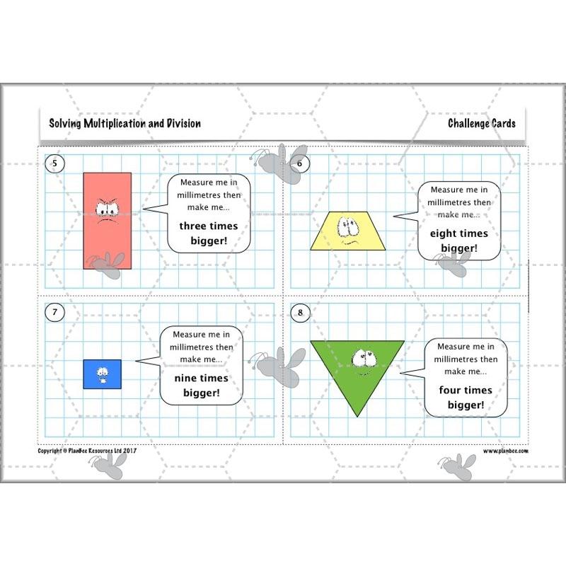 PlanBee Solving Multiplication & Division - KS2 - Year 5 Maths Planning