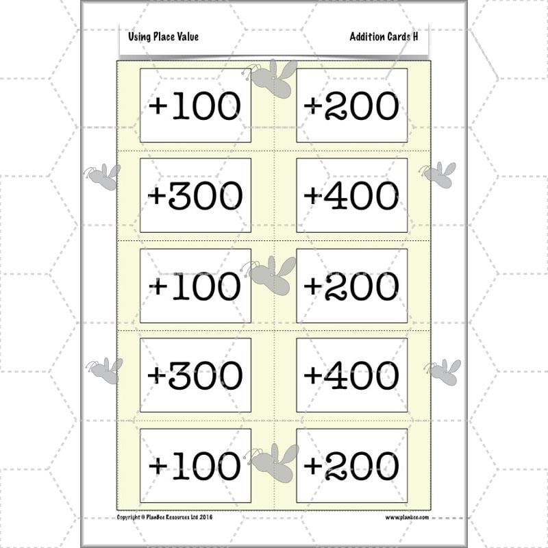 PlanBee Using Place Value: KS2 Maths Planning for Year 3