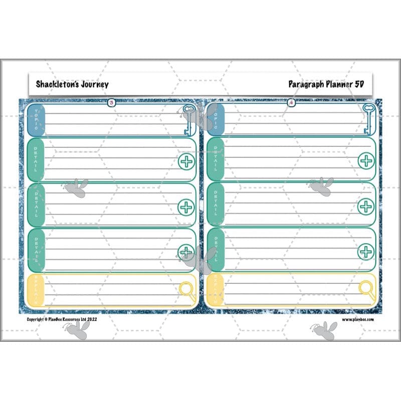 PlanBee Shackleton's Journey KS2 English Planning | PlanBee