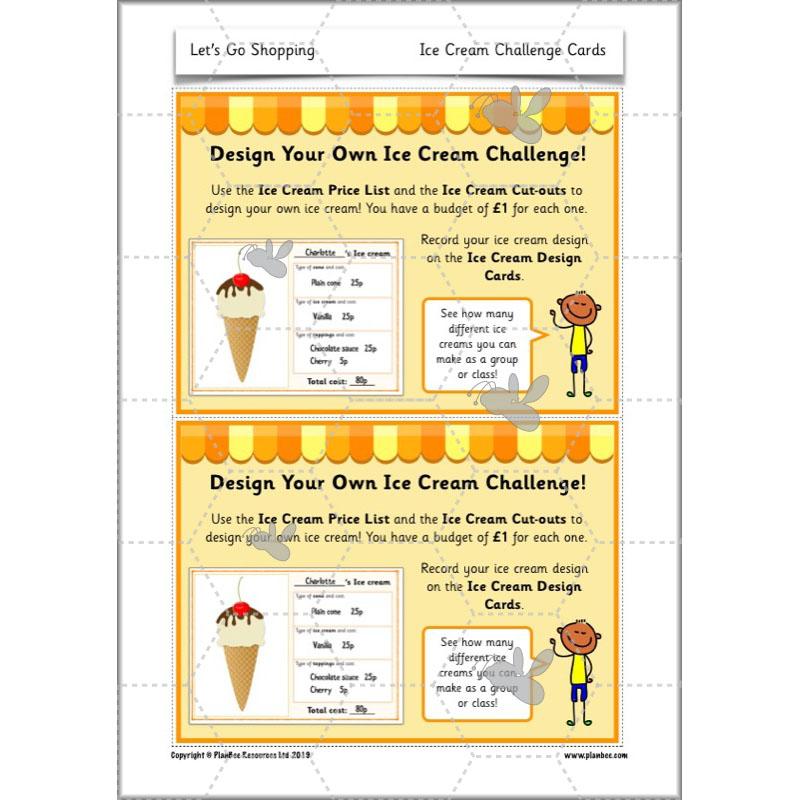 PlanBee Let's Go Shopping: Year 2 Money Maths Activities