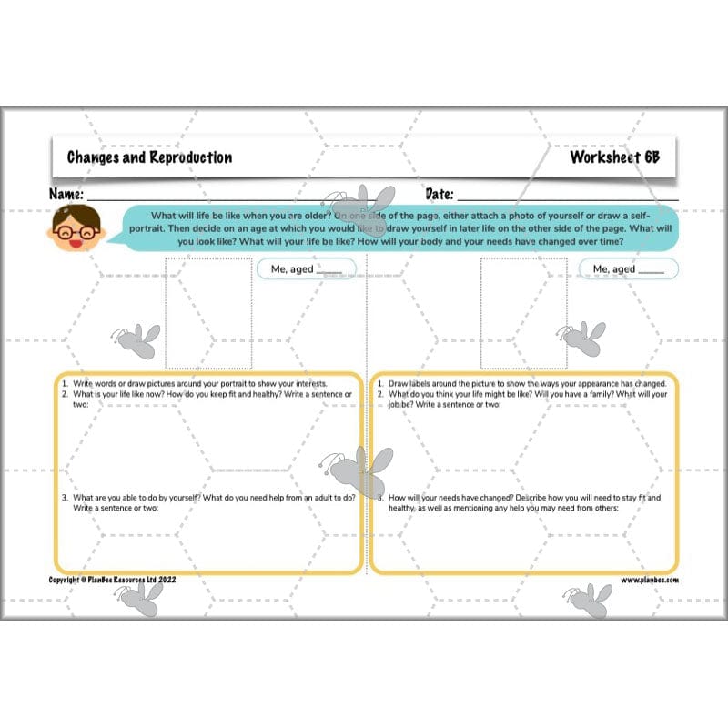 PlanBee Human Life Cycle KS2 lessons | Year 5 Science by PlanBee
