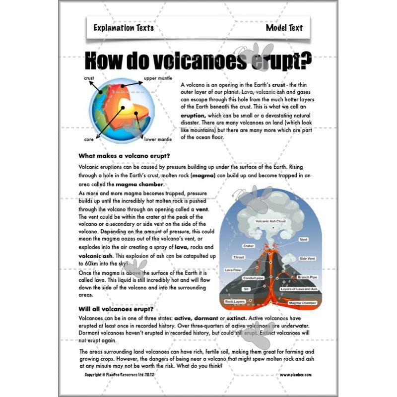 PlanBee Explanation Texts Year 6 - PlanBee English