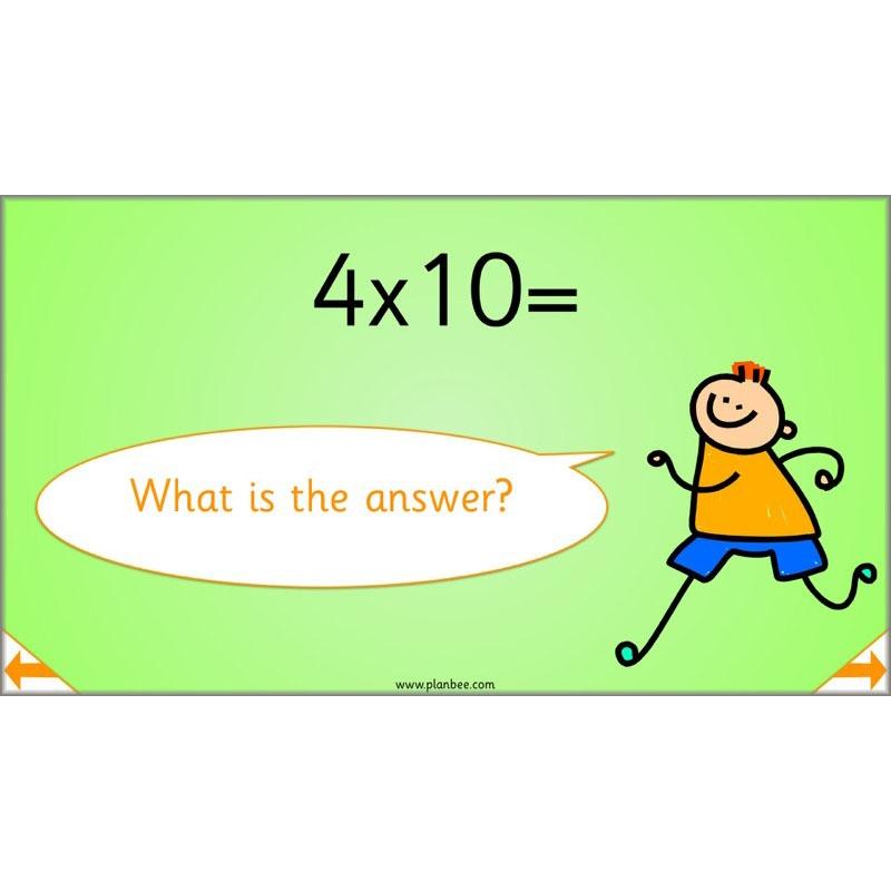 PlanBee Let's Learn our Times Tables - Maths Lessons Year 2 Multiplication
