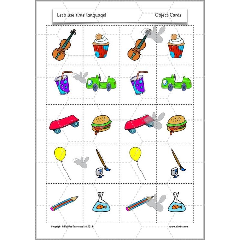 PlanBee Time Language Year 1 Maths lesson | KS1 Maths Plans