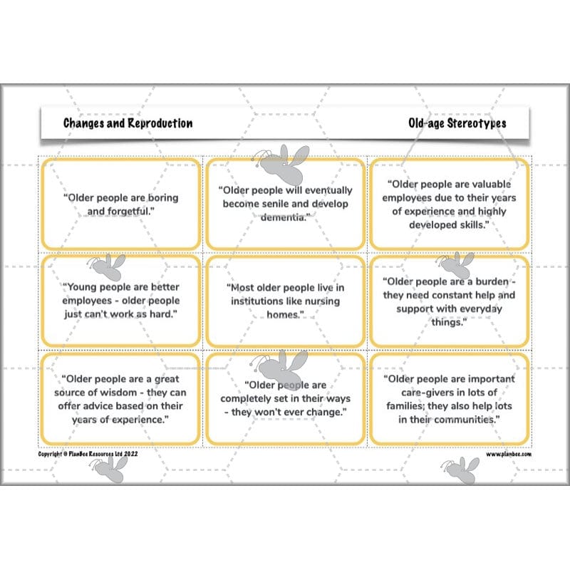 PlanBee Human Life Cycle KS2 lessons | Year 5 Science by PlanBee