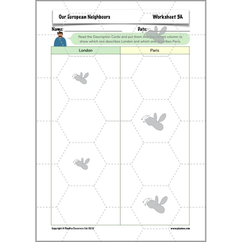 PlanBee Our European Neighbours | Europe KS2 Lesson Plans and Resources