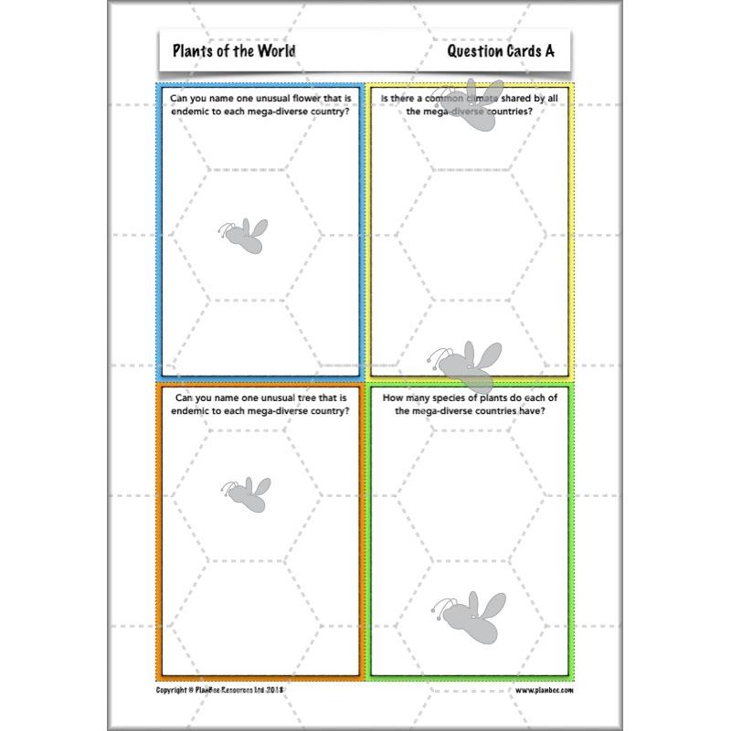 PlanBee Plants of the World: Plants KS2 Geography lessons by PlanBee