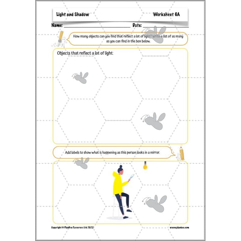 PlanBee Light Year 3 Science Planning Pack by PlanBee