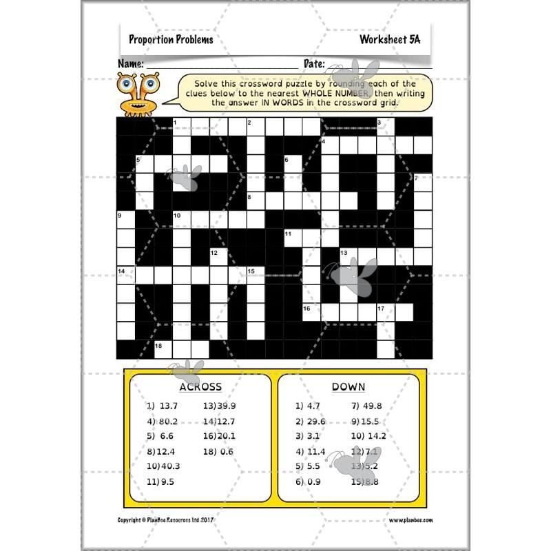 PlanBee Proportion Problems: Year 4 fractions problem solving