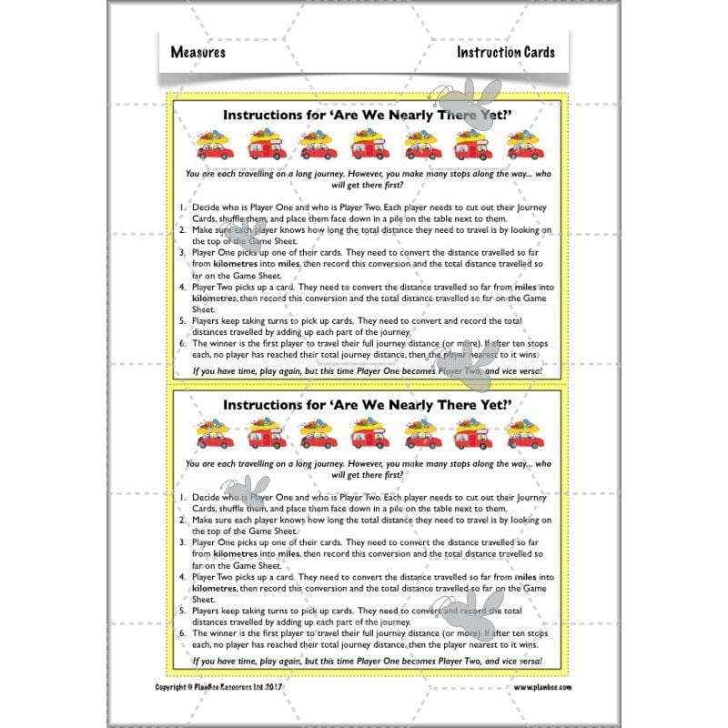 PlanBee Measures Year 6 Maths Lesson Planning and Resources