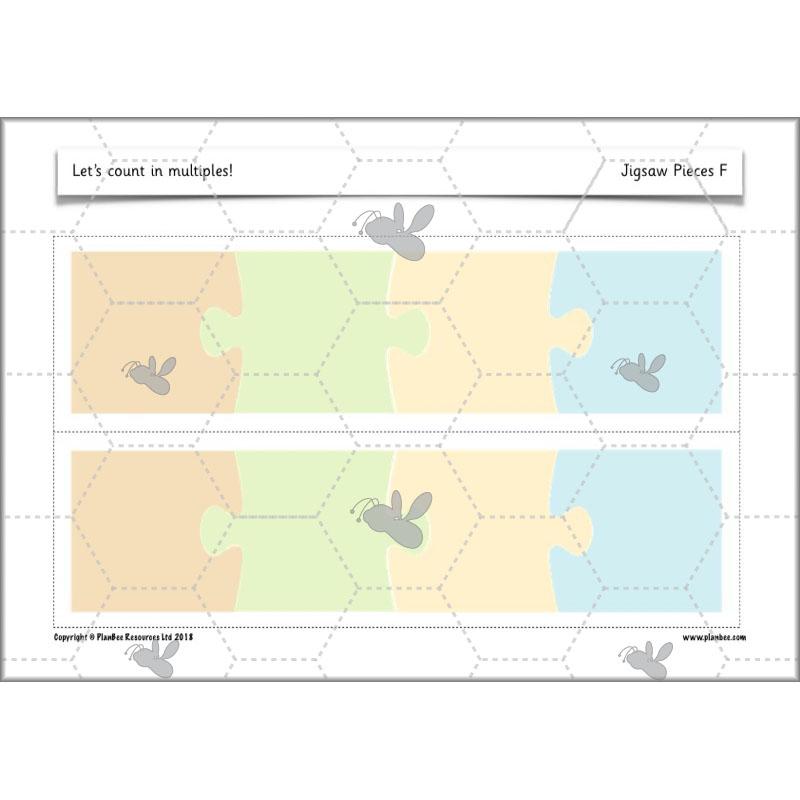 PlanBee Let’s count in multiples - maths for Year 1 KS1