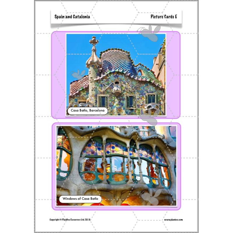 PlanBee Spain and Catalonia: KS2 Geography scheme of work Year 3 & Year 4