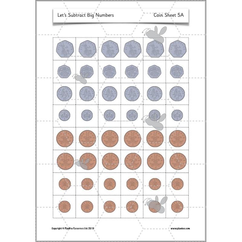 PlanBee Let’s Subtract Big Numbers | Year 2 Maths Plans & Resources | PlanBee