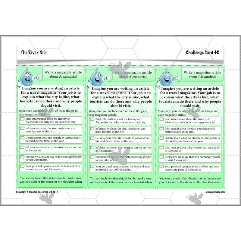 PlanBee The River Nile KS2 Geography Lessons created by PlanBee