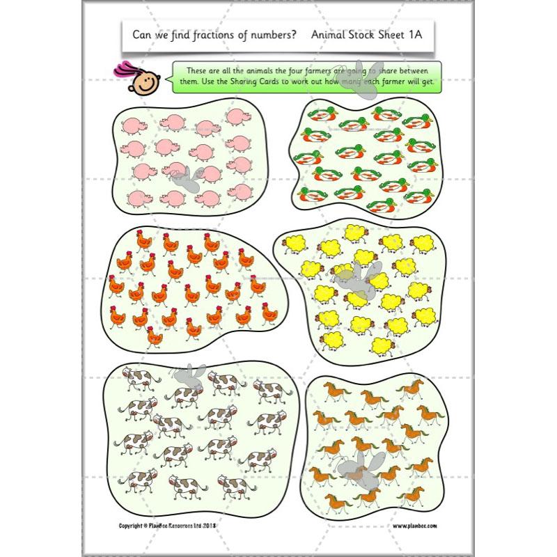 PlanBee Can we find fractions of numbers? Year 2 Fractions Planning