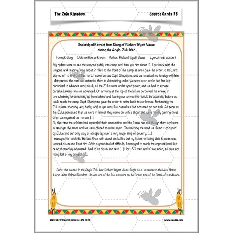 PlanBee The Zulu Kingdom KS2 | Zulu History Lessons by PlanBee
