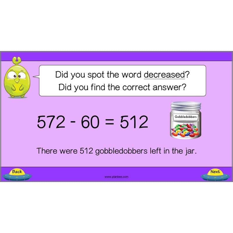 PlanBee Mental Subtraction: Addition and Subtraction Year 3 Maths