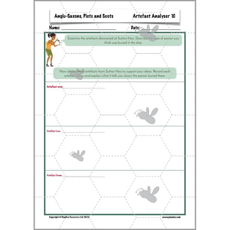 PlanBee Anglo-Saxons, Picts and Scots KS2 | Anglo-Saxons, Picts and Scots Lesson Pack by PlanBee