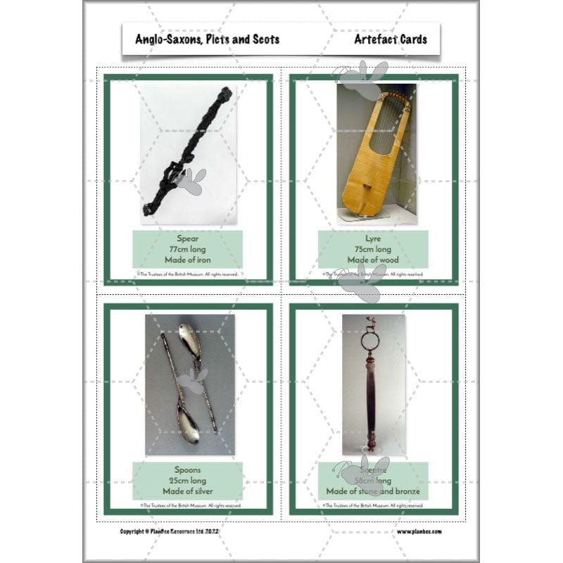 PlanBee Anglo-Saxons, Picts and Scots KS2 | Anglo-Saxons, Picts and Scots Lesson Pack by PlanBee