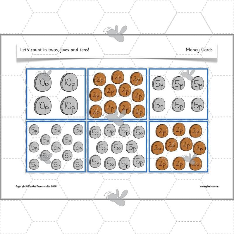 PlanBee Let’s count in twos, fives and tens - KS1 Year 1 Maths