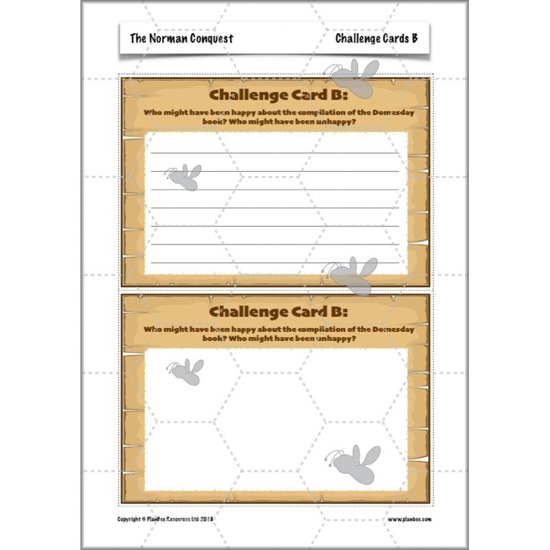 PlanBee The Normans KS2 History lesson plan pack and resources