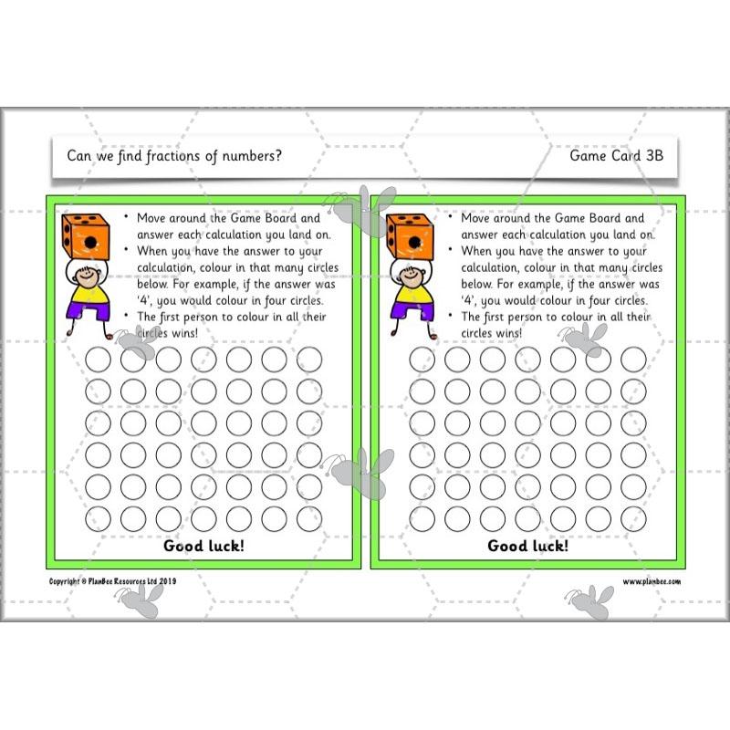 PlanBee Can we find fractions of numbers? Year 2 Fractions Planning