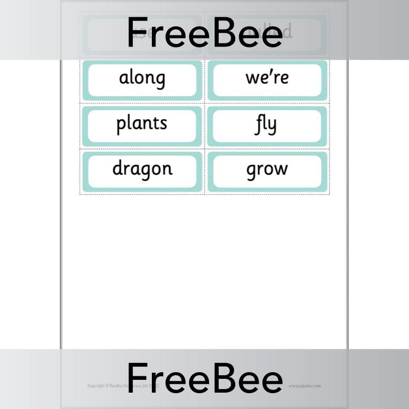 PlanBee FREE 200 High Frequency Words Flashcards | PlanBee