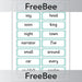 PlanBee FREE 200 High Frequency Words Flashcards | PlanBee
