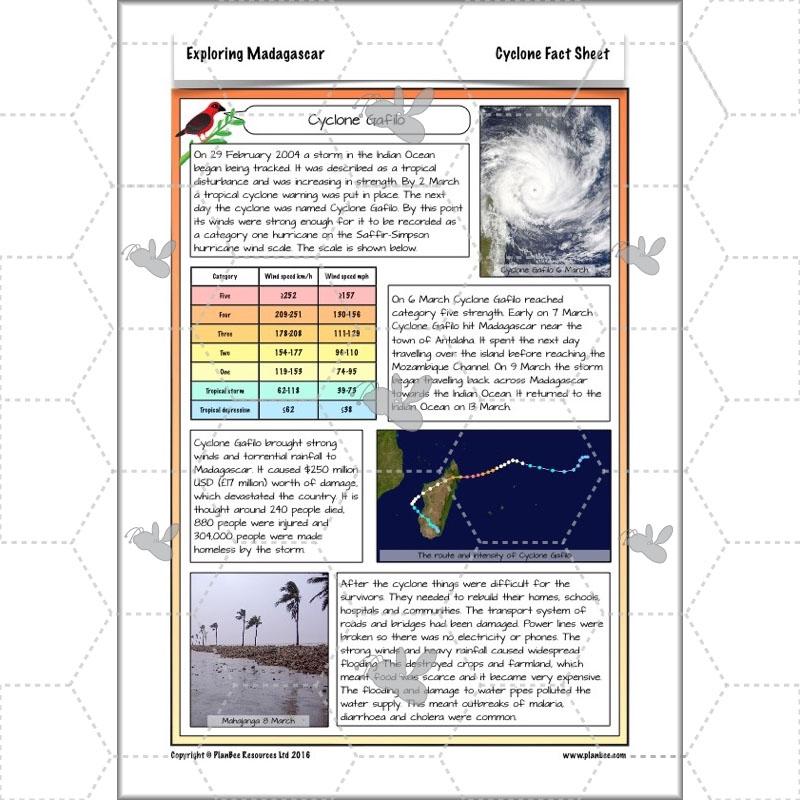 PlanBee Exploring Madagascar: LKS2 Year 3 & Year 4 set of Geography lessons