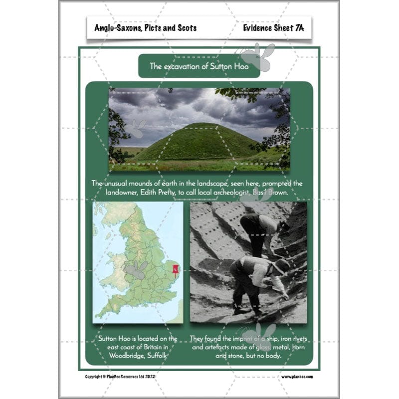 PlanBee Anglo-Saxons, Picts and Scots KS2 | Anglo-Saxons, Picts and Scots Lesson Pack by PlanBee