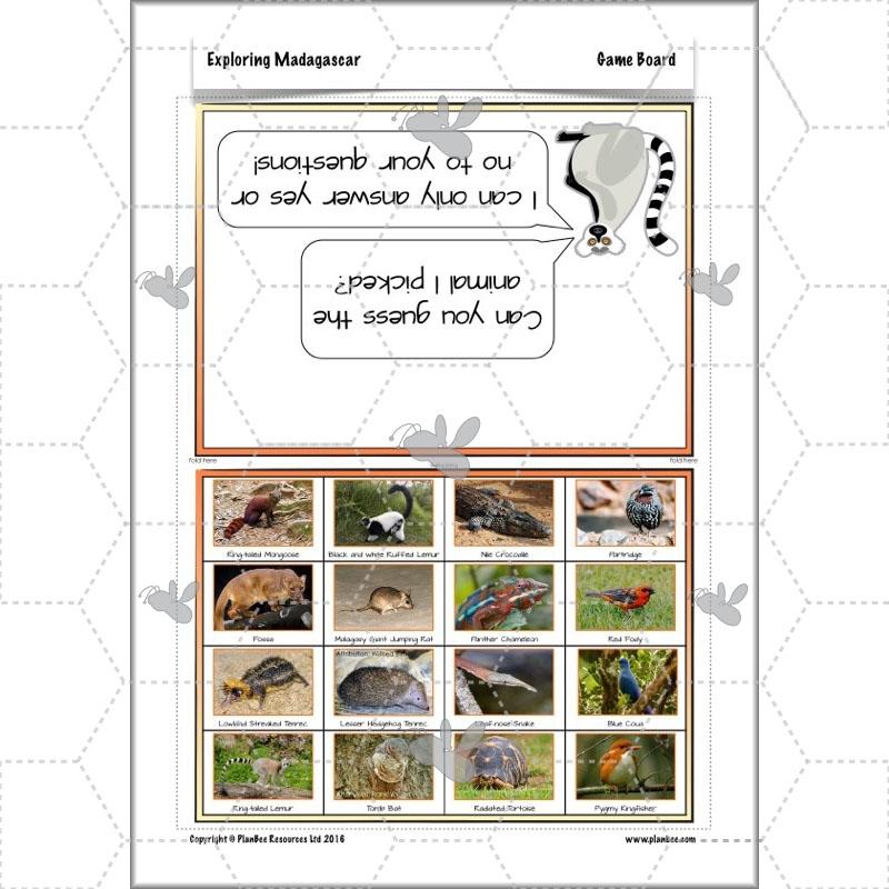 PlanBee Exploring Madagascar: LKS2 Year 3 & Year 4 set of Geography lessons