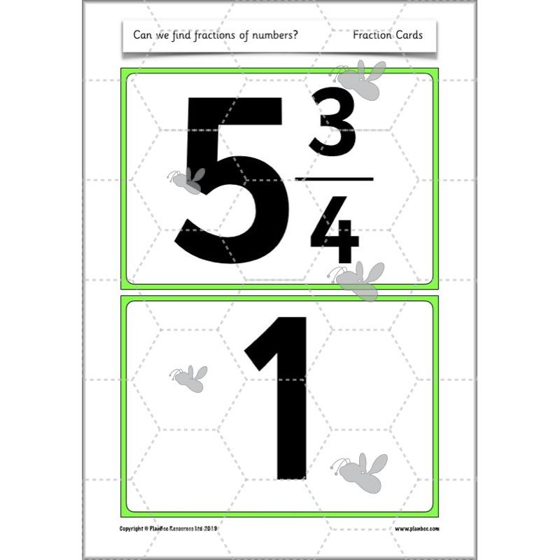 PlanBee Can we find fractions of numbers? Year 2 Fractions Planning