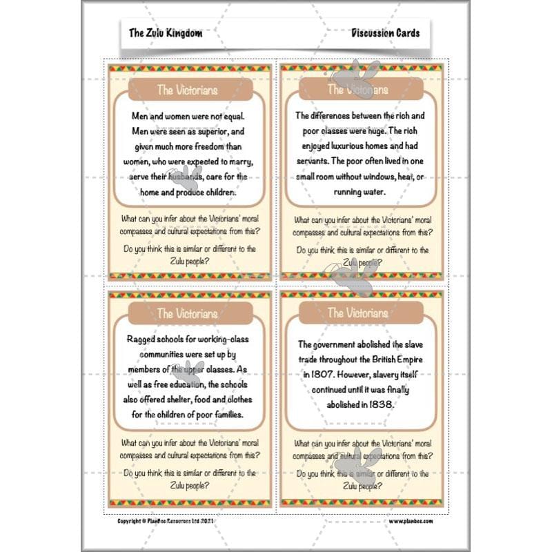 PlanBee The Zulu Kingdom KS2 | Zulu History Lessons by PlanBee