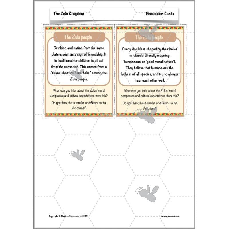 PlanBee The Zulu Kingdom KS2 | Zulu History Lessons by PlanBee