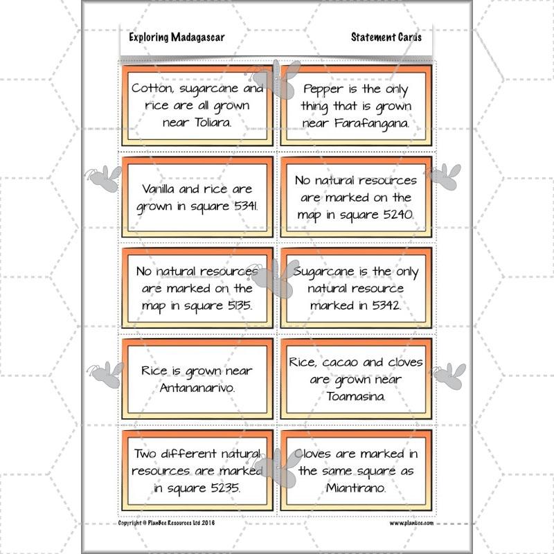 PlanBee Exploring Madagascar: LKS2 Year 3 & Year 4 set of Geography lessons