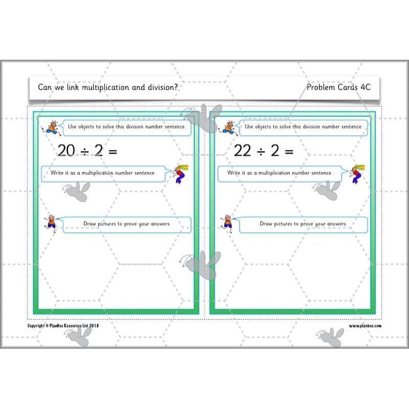 PlanBee Can We Link Multiplication and Division? Year 2 Maths scheme of work