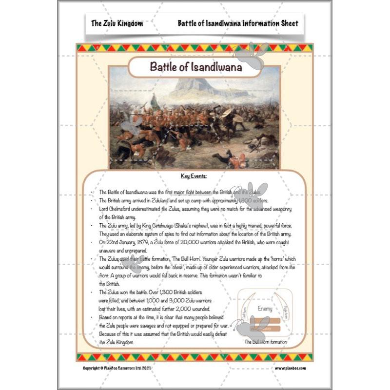 PlanBee The Zulu Kingdom KS2 | Zulu History Lessons by PlanBee