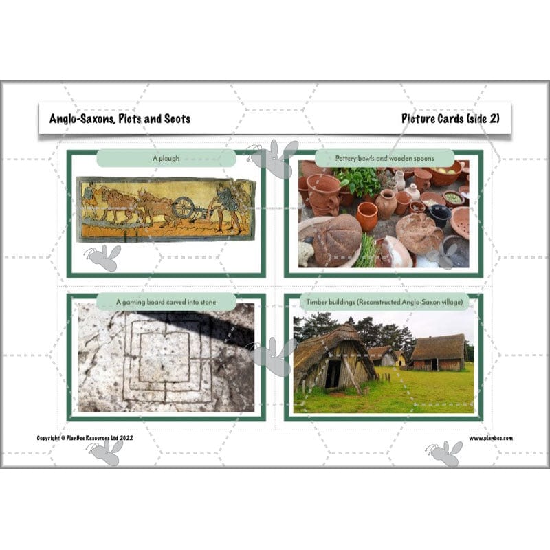 PlanBee Anglo-Saxons, Picts and Scots KS2 | Anglo-Saxons, Picts and Scots Lesson Pack by PlanBee