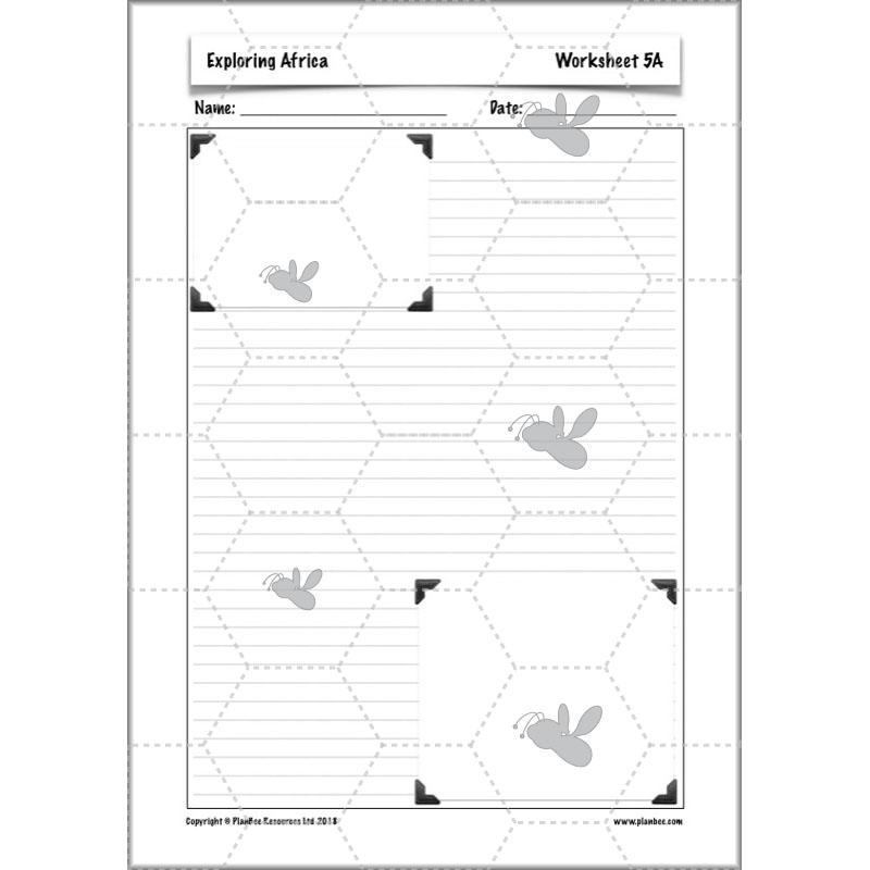 PlanBee Exploring Africa KS2 Geography lessons for Year 5 & Year 6