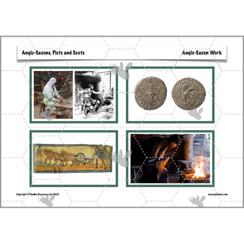 PlanBee Anglo-Saxons, Picts and Scots KS2 | Anglo-Saxons, Picts and Scots Lesson Pack by PlanBee