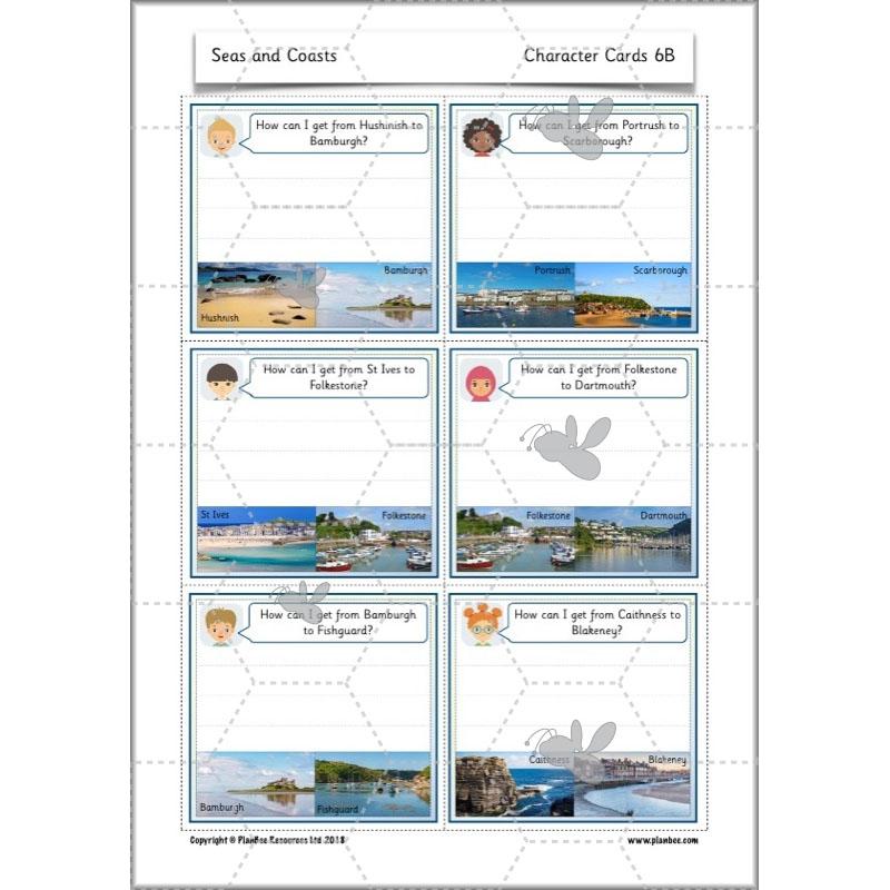 PlanBee At The Seaside KS1 Geography Lessons by PlanBee