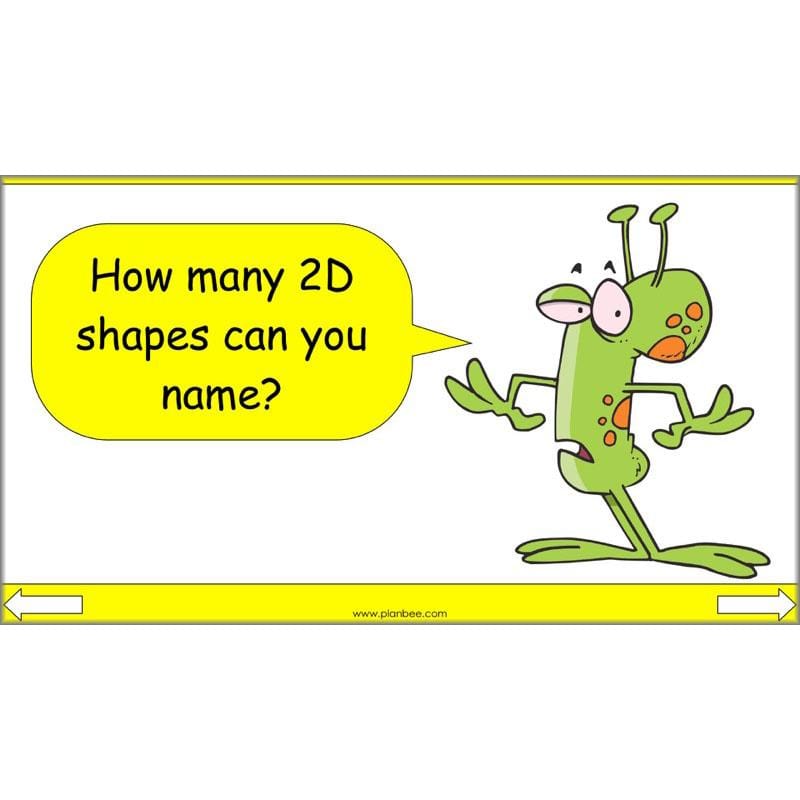 PlanBee 2D Shape Year 3 Maths Lesson Pack by PlanBee