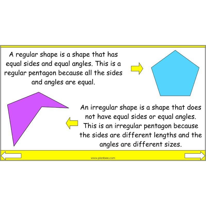 PlanBee 2D Shape Year 3 Maths Lesson Pack by PlanBee