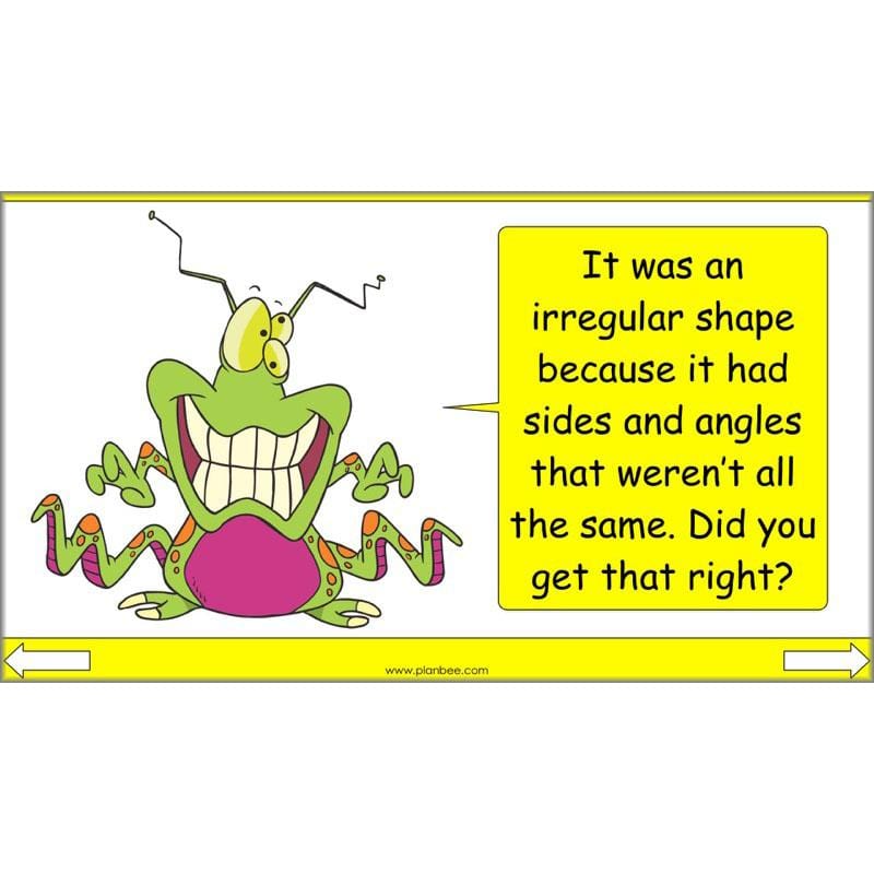 PlanBee 2D Shape Year 3 Maths Lesson Pack by PlanBee