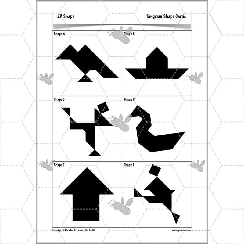 PlanBee 2D Shape Year 3 Maths Lesson Pack by PlanBee