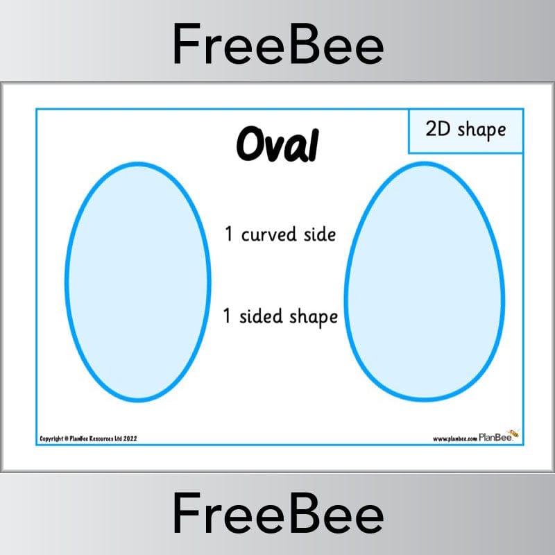 PlanBee FREE 2D Shape Posters by PlanBee